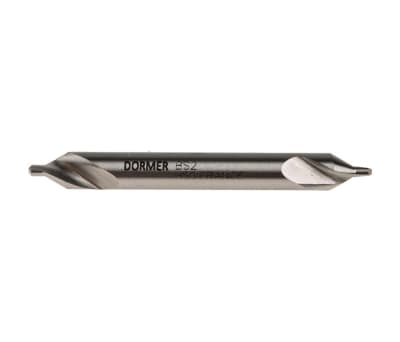 Product image for Dormer HSS Centre Drill Bit, 1.6mm x 44.5 mm