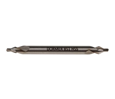 Product image for Dormer HSS Centre Drill Bit, 1.2mm x 44.5 mm