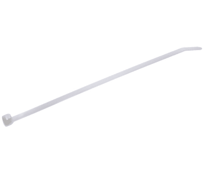 Product image for Thomas & Betts White Cable Tie Nylon, 186mm x 4.6 mm