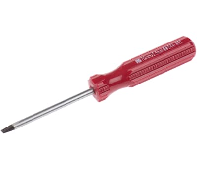 Product image for Std parallel tip screwdriver,3x3/16in