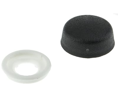 Product image for Black dome cap & cup washer kit