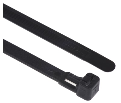 Product image for Nylon releasable cable tie,250x7.6mm