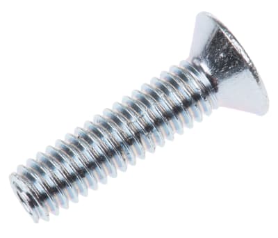 Product image for ZnPt steel cross csk head screw,M4x16mm