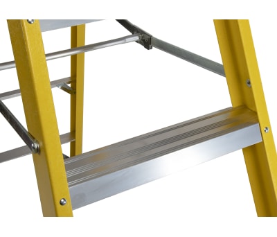 Product image for 8 Step Glass Fibre Platform Stepladder