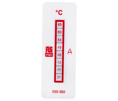 Product image for 8 level temp sensitive label,37-65degC