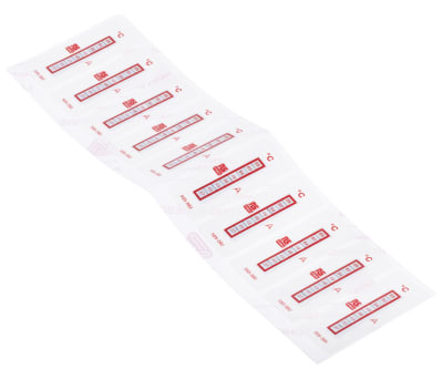 Product image for 8 LEVEL TEMP SENSITIVE LABEL,37-65DEGC