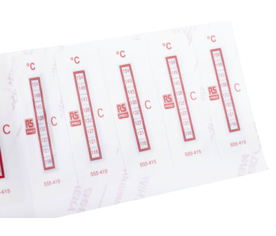 Product image for 8 LEVEL TEMP SENSITIVE LABEL,116-154DEGC