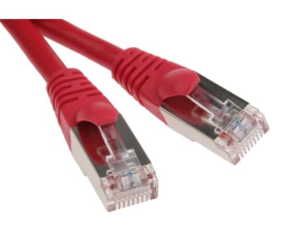 Product image for Patch cord Cat 5e FTP PVC 0.5m Red