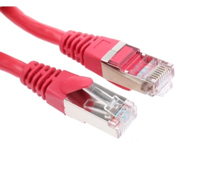 Product image for Patch cord Cat 5e FTP PVC 2m Red