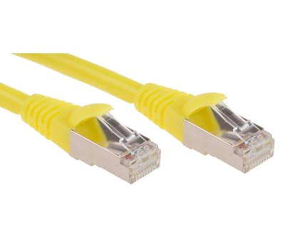 Product image for Patch cord Cat 6 FTP LSZH 3m Yellow