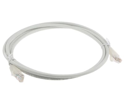 Product image for Patch cord Cat 5e UTP LSZH 2m Grey