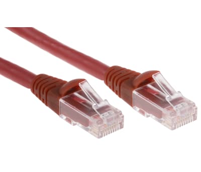 Product image for Patch cord Cat 6 UTP LSZH 10m Red