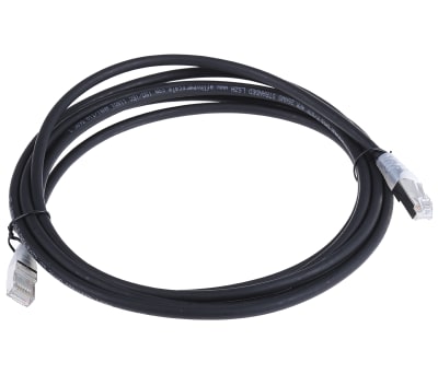 Product image for Patch cord Cat 6 FTP LSZH 3m Black