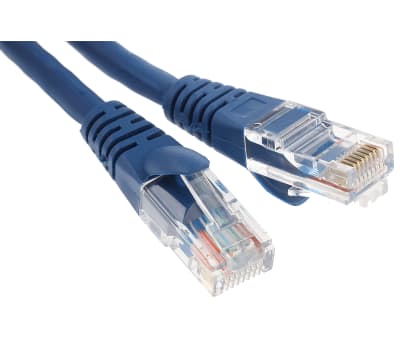 Product image for Patch cord Cat 5e UTP LSZH 0.5m Blue