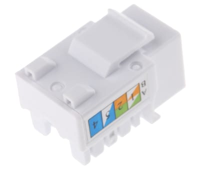 Product image for Jack Cat 6 UTP standard 90D-White