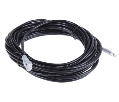 Product image for Patch cord Cat 6 UTP PVC 10m Black