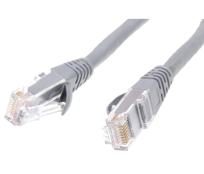 Product image for Patch cord Cat 6 UTP LSZH 0.5m Grey