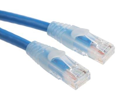 Product image for Patch cord Cat 6 UTP PVC 5m Blue