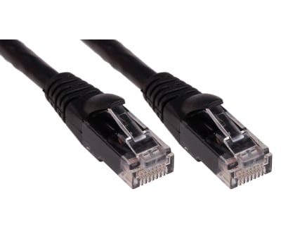 Product image for Patch cord Cat 6 UTP PVC 3m Black