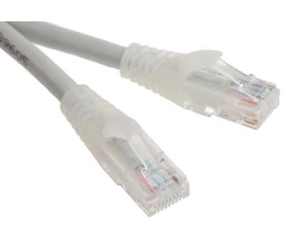 Product image for Patch cord Cat 6 UTP PVC 3m Grey