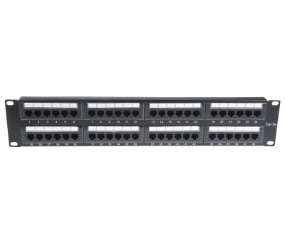 Product image for Patch Panel Cat 5e UTP 48 port