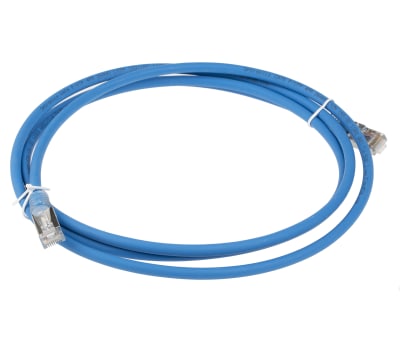 Product image for Patch cord Cat 6 FTP LSZH 2m Blue