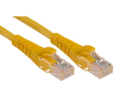 Product image for Patch cord Cat 5e UTP LSZH 1m Yellow