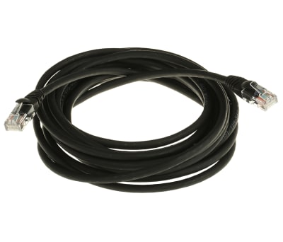 Product image for Patch cord Cat 5e UTP LSZH 5m Black