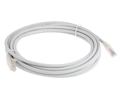 Product image for Patch cord Cat 6 UTP LSZH 5m Grey