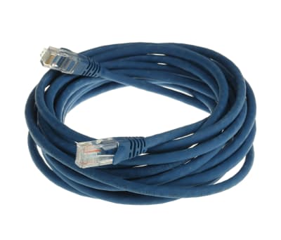 Product image for Patch cord Cat 5e UTP LSZH 5m Blue