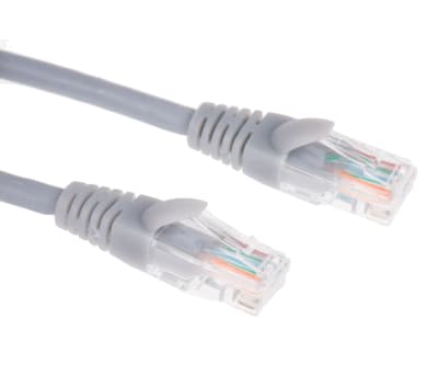 Product image for Patch cord Cat 5e UTP LSZH 1m Grey