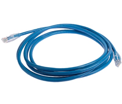 Product image for Patch cord Cat 6 UTP PVC 3m Blue