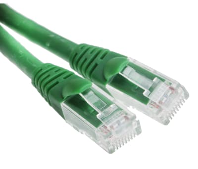 Product image for Patch cord Cat 6 UTP LSZH 0.5m Green