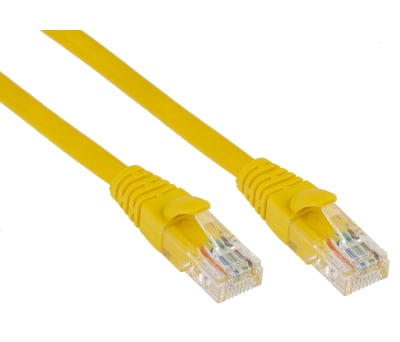 Product image for Patch cord Cat 5e UTP PVC 3m Yellow