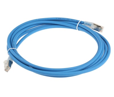 Product image for Patch cord Cat 6 FTP LSZH 3m Blue