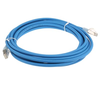 Product image for Patch cord Cat 6 FTP LSZH 5m Blue