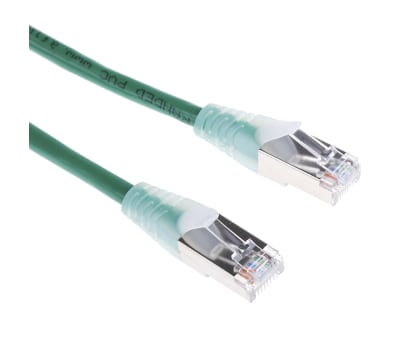 Product image for Patch cord Cat 5e FTP PVC 5m Green