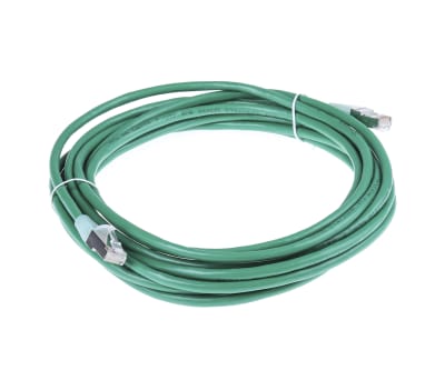 Product image for Patch cord Cat 5e FTP PVC 5m Green