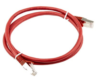 Product image for Patch cord Cat 6 FTP LSZH 1m Red