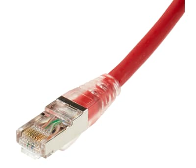 Product image for Patch cord Cat 6 FTP LSZH 1m Red