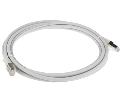 Product image for Patch cord Cat 6 FTP LSZH 3m Grey