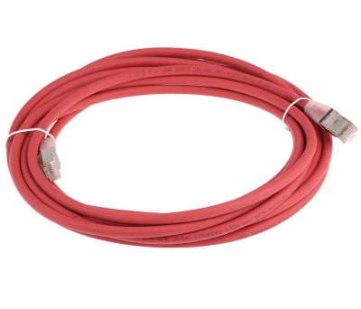 Product image for Patch cord Cat 6 FTP LSZH 5m Red