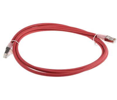 Product image for Patch cord Cat 6 FTP LSZH 2m Red