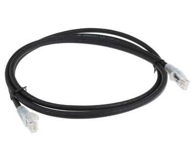 Product image for Patch cord Cat 6 UTP LSZH 2m Black