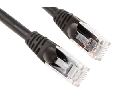 Product image for Patch cord Cat 6 UTP LSZH 0.5m Black