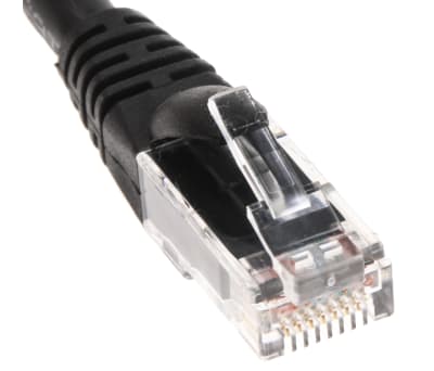 Product image for PATCH CORD CAT 6 UTP LSZH 10M BLACK