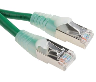 Product image for Patch cord Cat 5e FTP PVC 10m Green