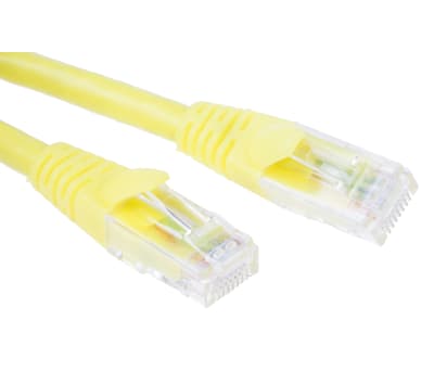 Product image for Patch cord Cat 6 UTP LSZH 1m Yellow