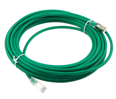 Product image for Patch cord Cat 6 FTP LSZH 10m Green