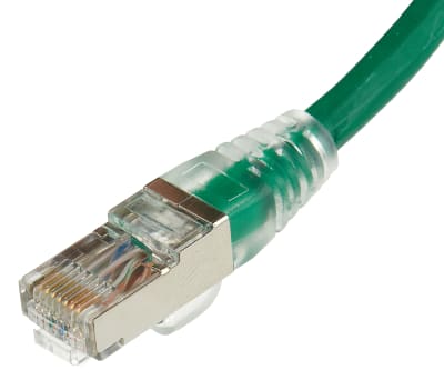 Product image for Patch cord Cat 6 FTP LSZH 10m Green